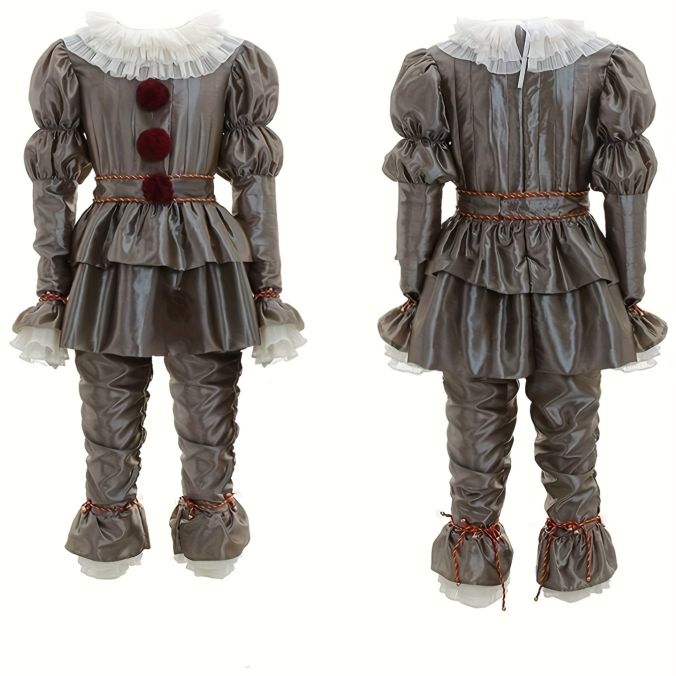 

Scary Costume For Kids Cosplay Party Outfit Full Set Adults