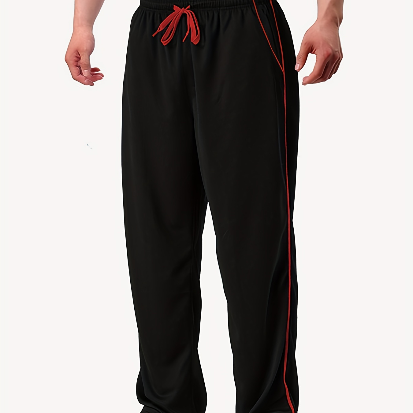 

Men's Loose Jogging Pants - Gym Workout Casual Trousers With Waistband