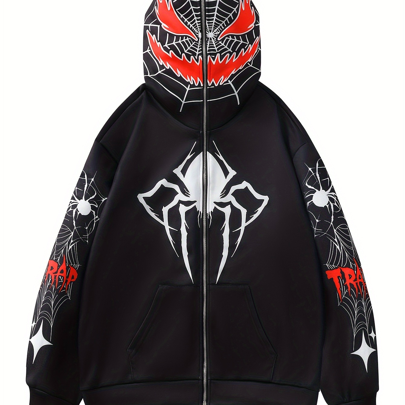 

Spider, And For Men, Fit Hooded Sweatshirt For & Fall, Male's