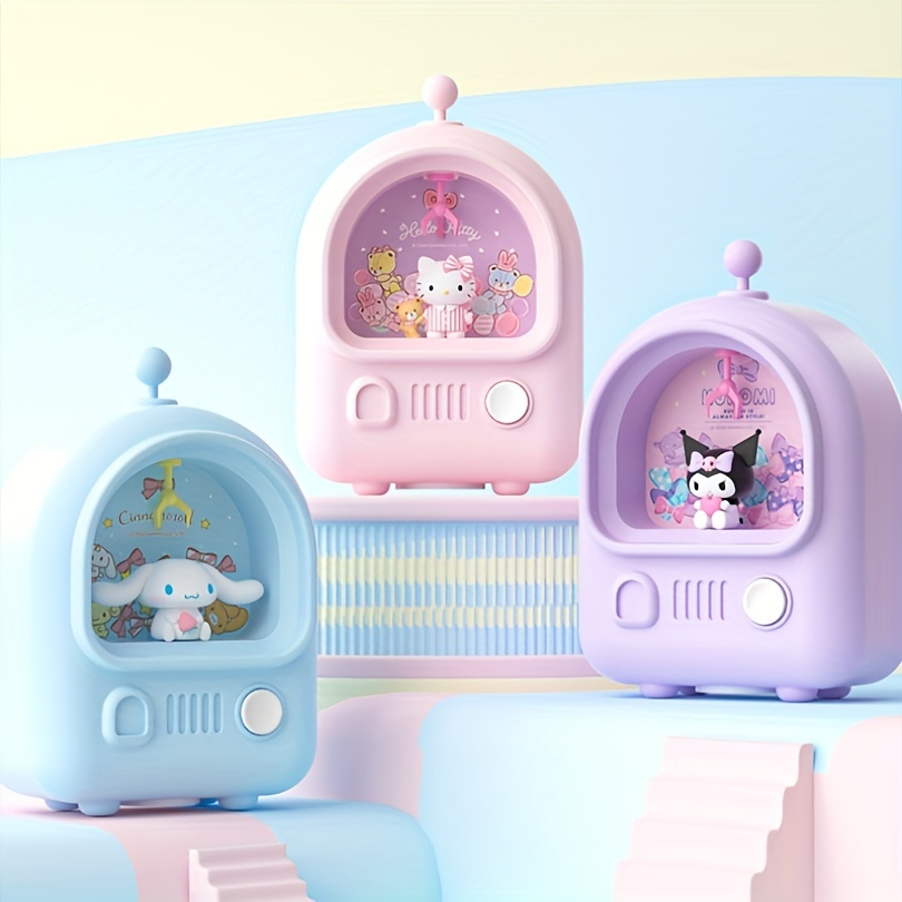 

Cinnamoroll Kuromi Hellokitty Piggy Bank Night Light Cute Style Pink Blue Purple 3 Wptional Built-in 200mah Battery Support Android Charging Perfect For Room Decoration Birthday Gift Creative Gift