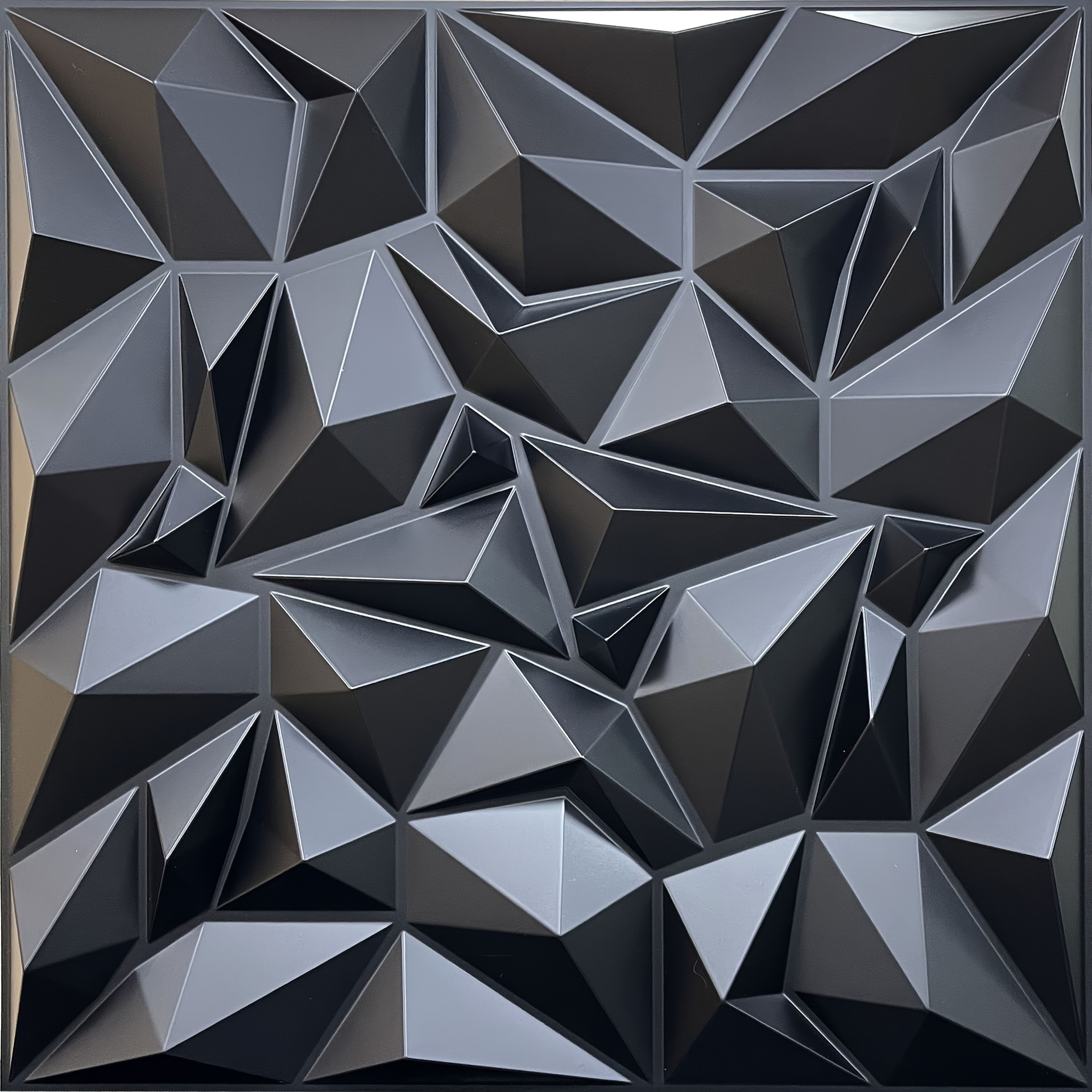 4 Sheet, Diamonds Design New 3d Wall Panels, Easy Diy And Install, 50 ...