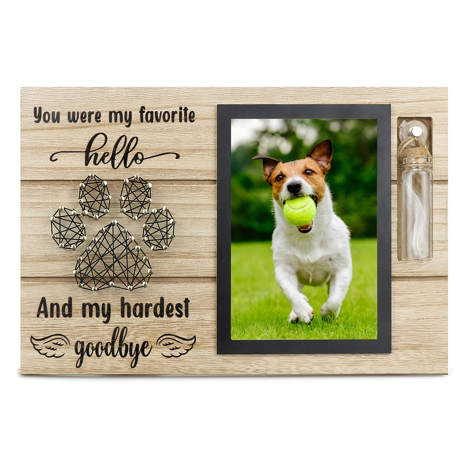 Pet Memorial Gift, Loved You Your Whole Life, Pet Sympathy, Free  Personalization, Pet Loss Frame, Dog Memorial Gift, Clip Frame -  Canada
