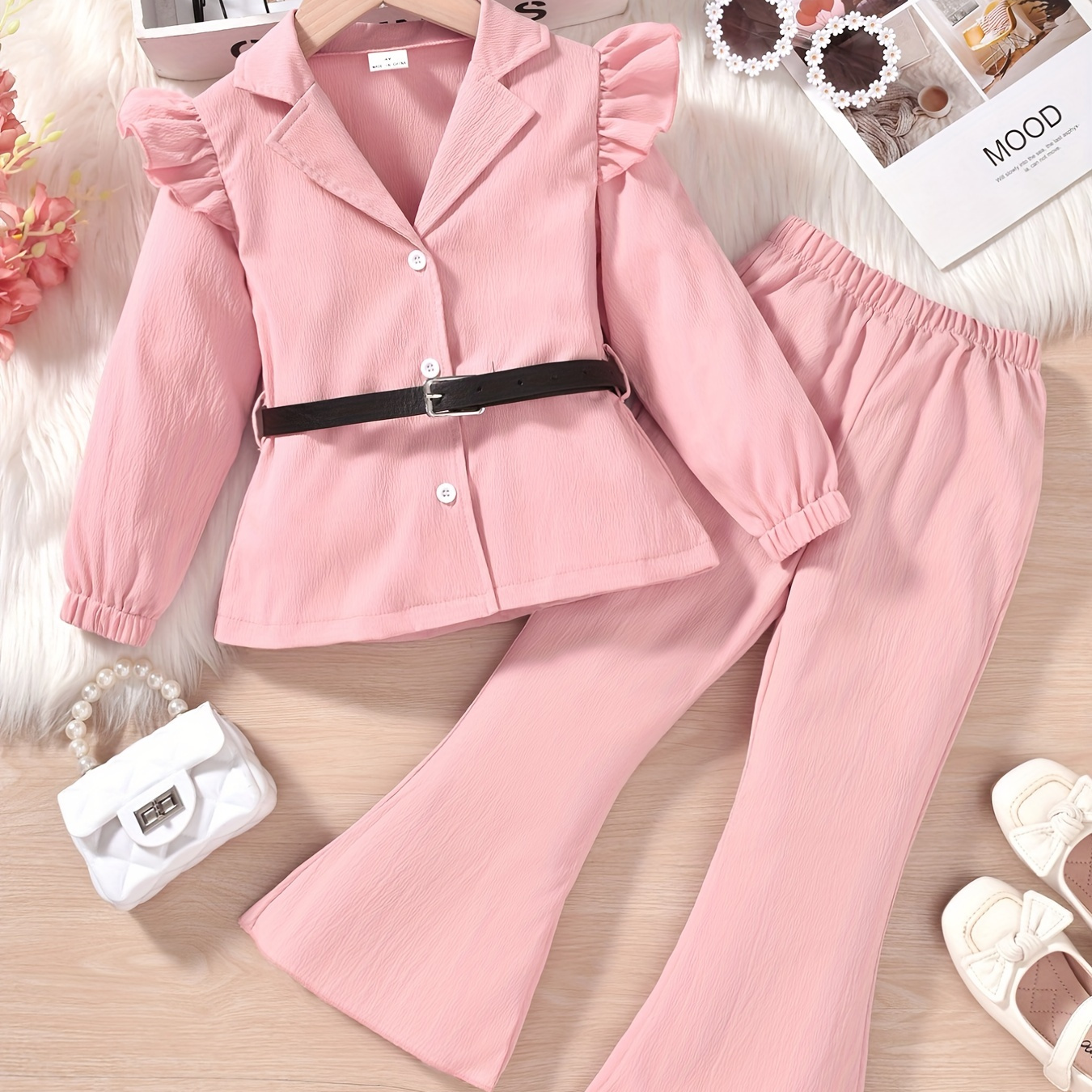 Pink Ruffle Pants – Shoptiques