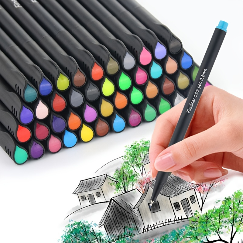 24-color Watercolor Pen With Soft Double-headed Watercolor Pen, Washable  Soft Pen Set, Painting Tool, Color Marker Pen