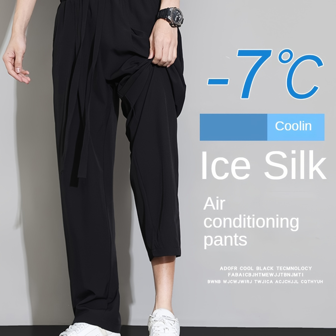 

Men's Loose Solid Sports Pants With Pockets, Casual Drawstring Trousers For Outdoor Activities Gift