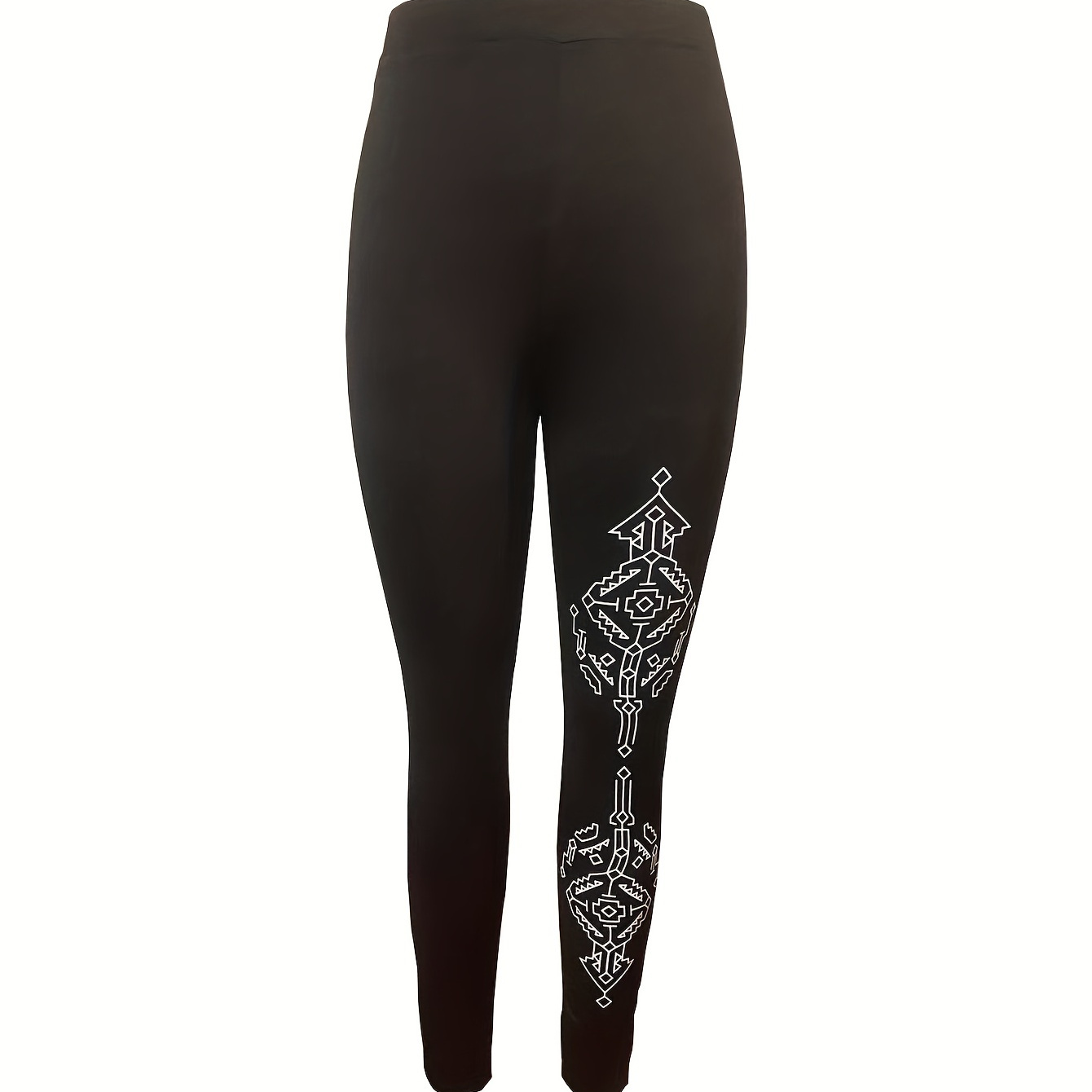 

Leggings imprimés graphiques, leggings taille haute décontractés, vêtements pour femmes