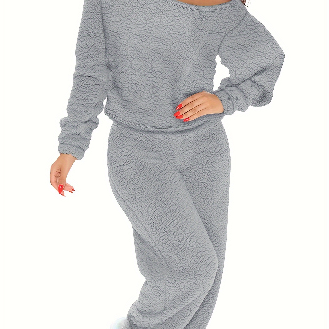 Avalanche Women's Thermal PJ Set, Slim Everyday Lounge Breathable Waffle  Knit Thermal Pajama Pant And Long Sleeve Top Set Grey Snake M at   Women's Clothing store