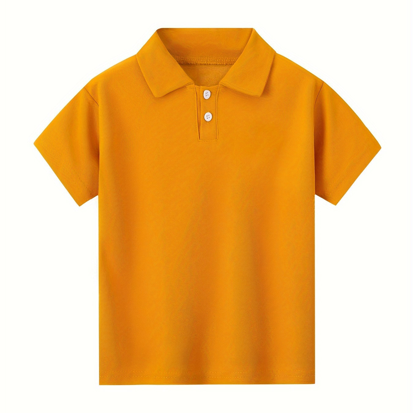 

Boys Solid Short Sleeve Button Up Shirt, Casual Comfortable Lapel Shirt, Boys Summer Wear
