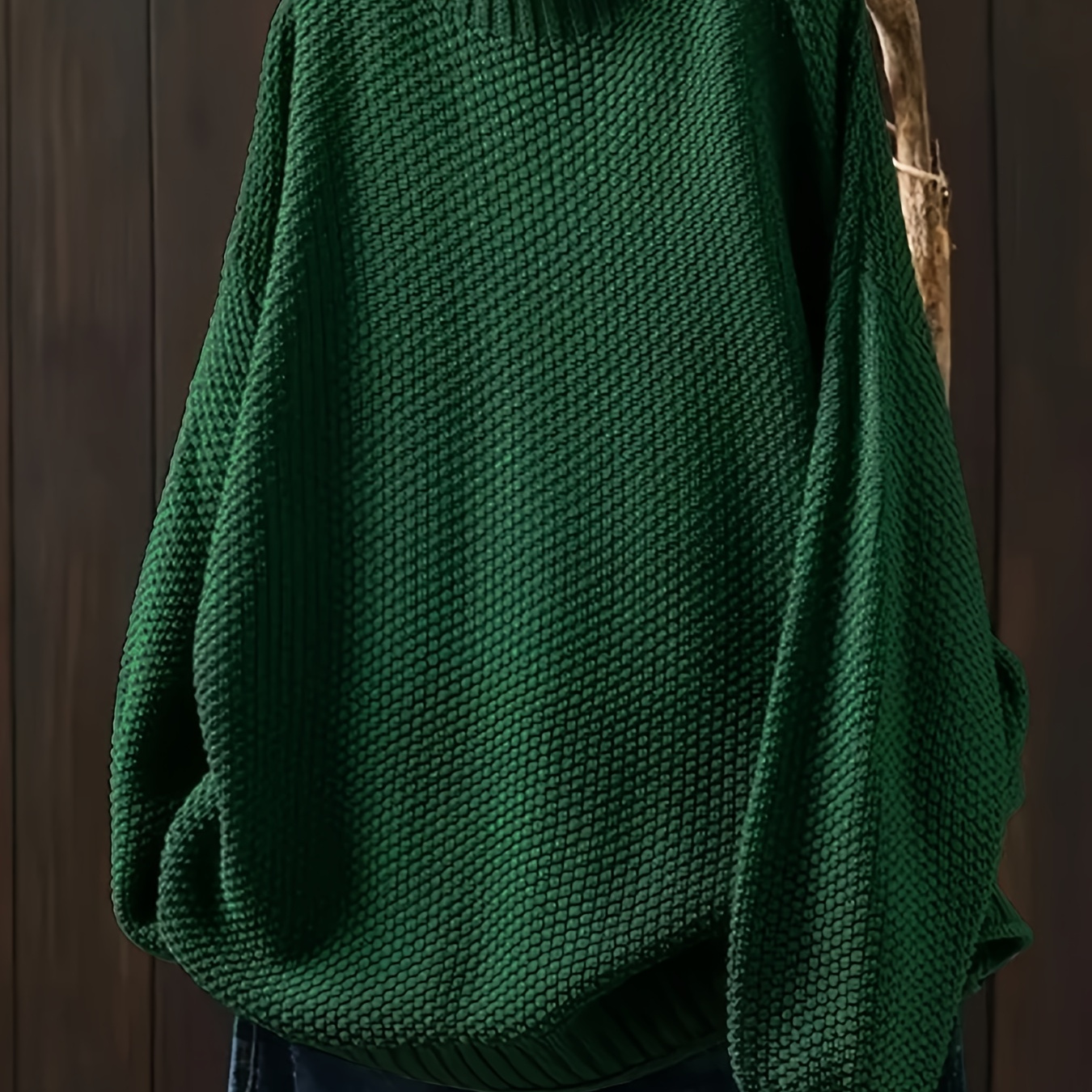 

Festive -neck Sweater: Relaxed, Oversized, And Fall/winter - Available In Large Sizes