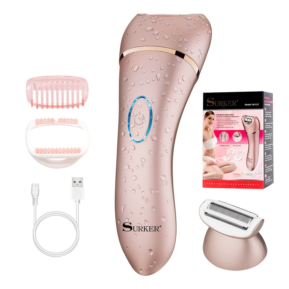 

Electric Hair Remover, Women's Epilator, Wet Dry Hair Removal Device, Electric Body Epilator, Holiday Gift