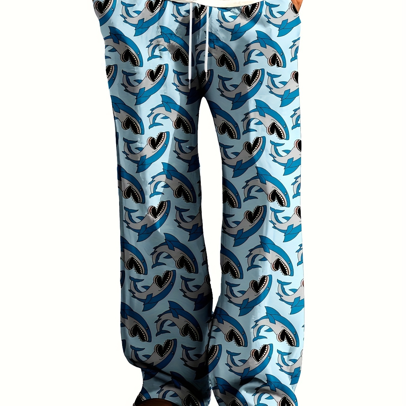

Pants - , -fit Trousers Drawstring Waist And
