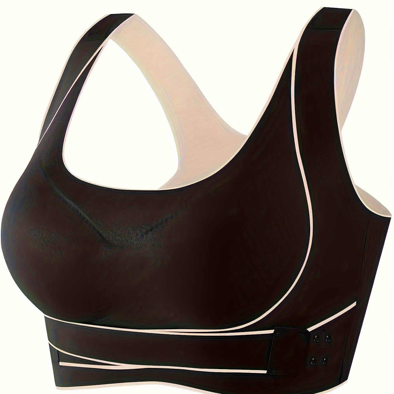 THUASNE BRASSIERE TOP STRAP XBACK NOIR 24