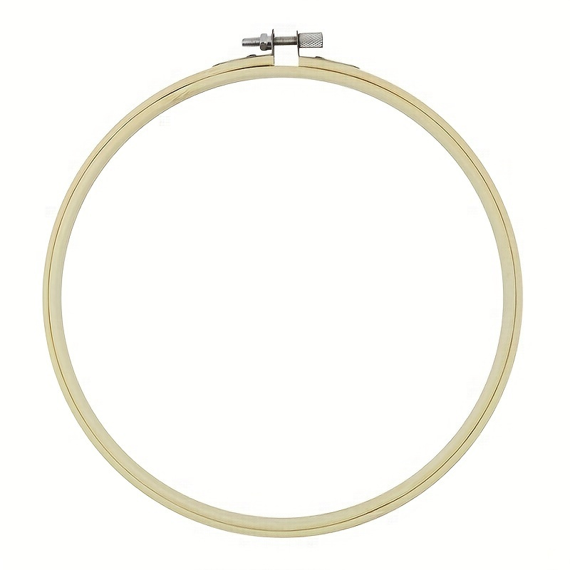 6pcs Embroidery Hoop Set, Bamboo Circle Cross Stitch Hoop Ring, 4 Inch To  10 Inch For Embroidery And Cross Stitch Sewing Accessories