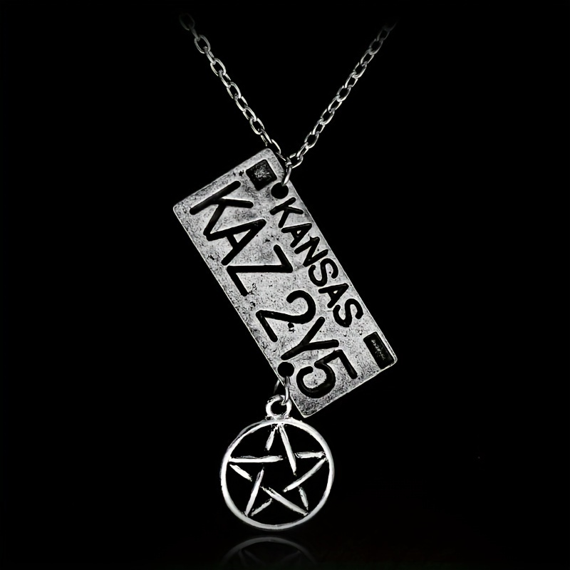 Supernatural on sale pentagram necklace