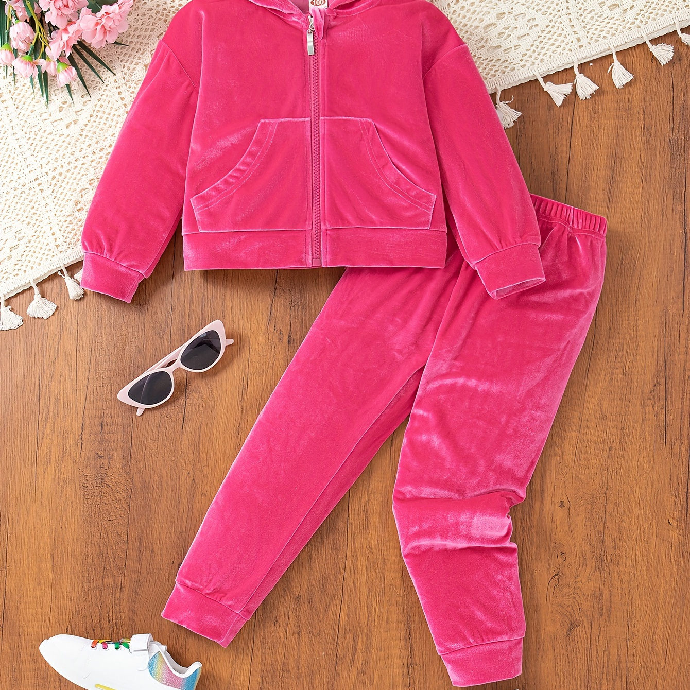 

2pcs 's Long-sleeve + Jogger Pants Set - & Fall Clothes, Outfits