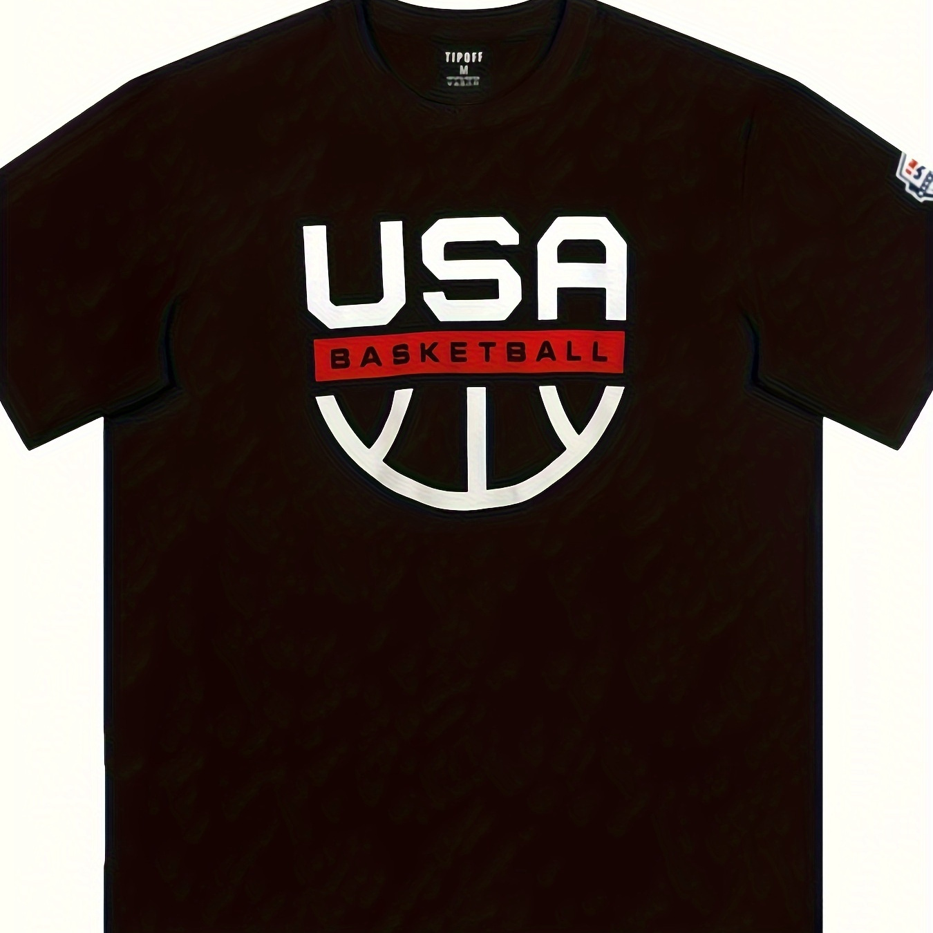 

Usa Usa Men's National Basketball Team Basketball Training Game Uniforms American Loose Quick Dry Shooting Jersey Top