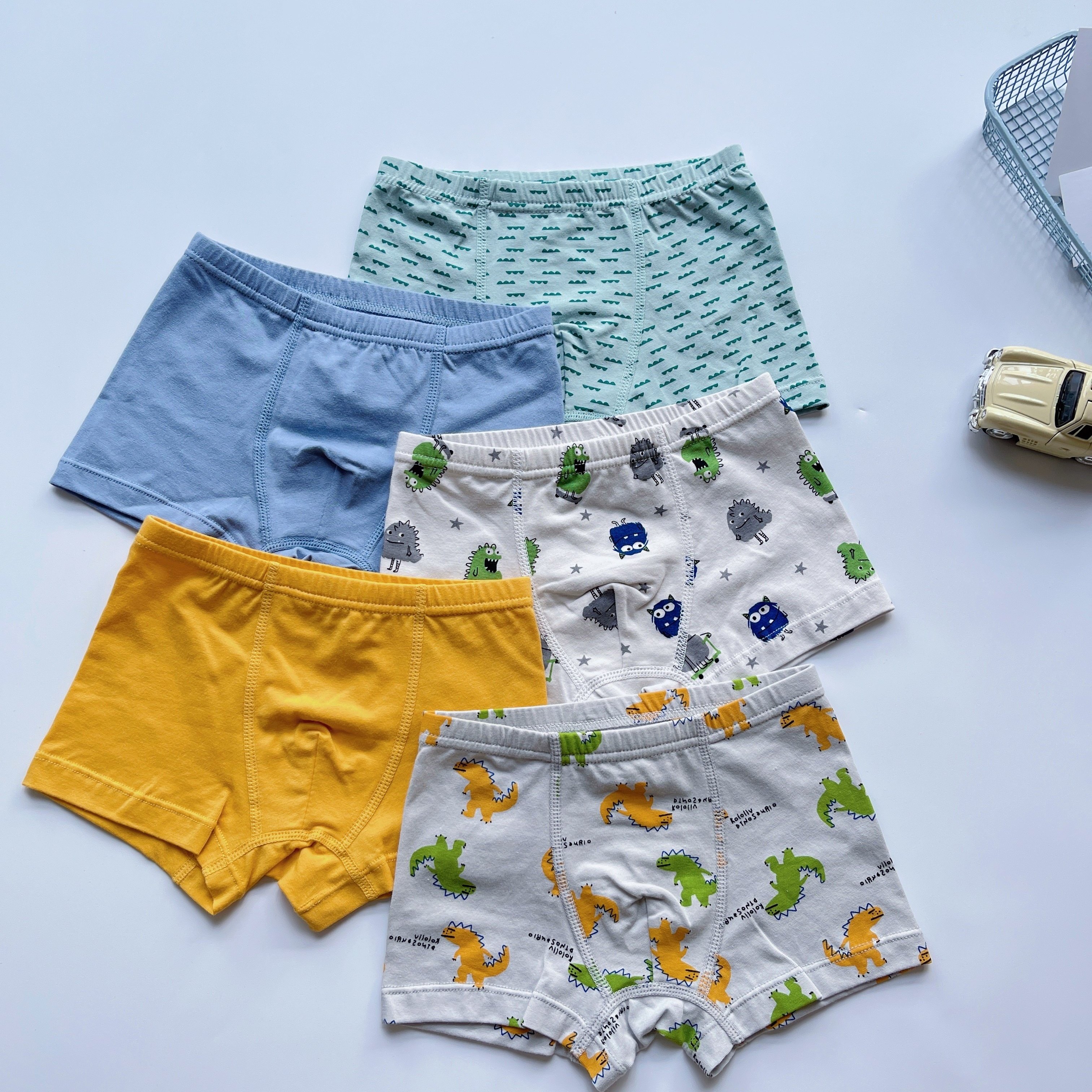 Boys Underwear Children Panties Boys Cotton Boxer Shorts Children's  Clothing Kids Underwear For 2-16T 5Pcs