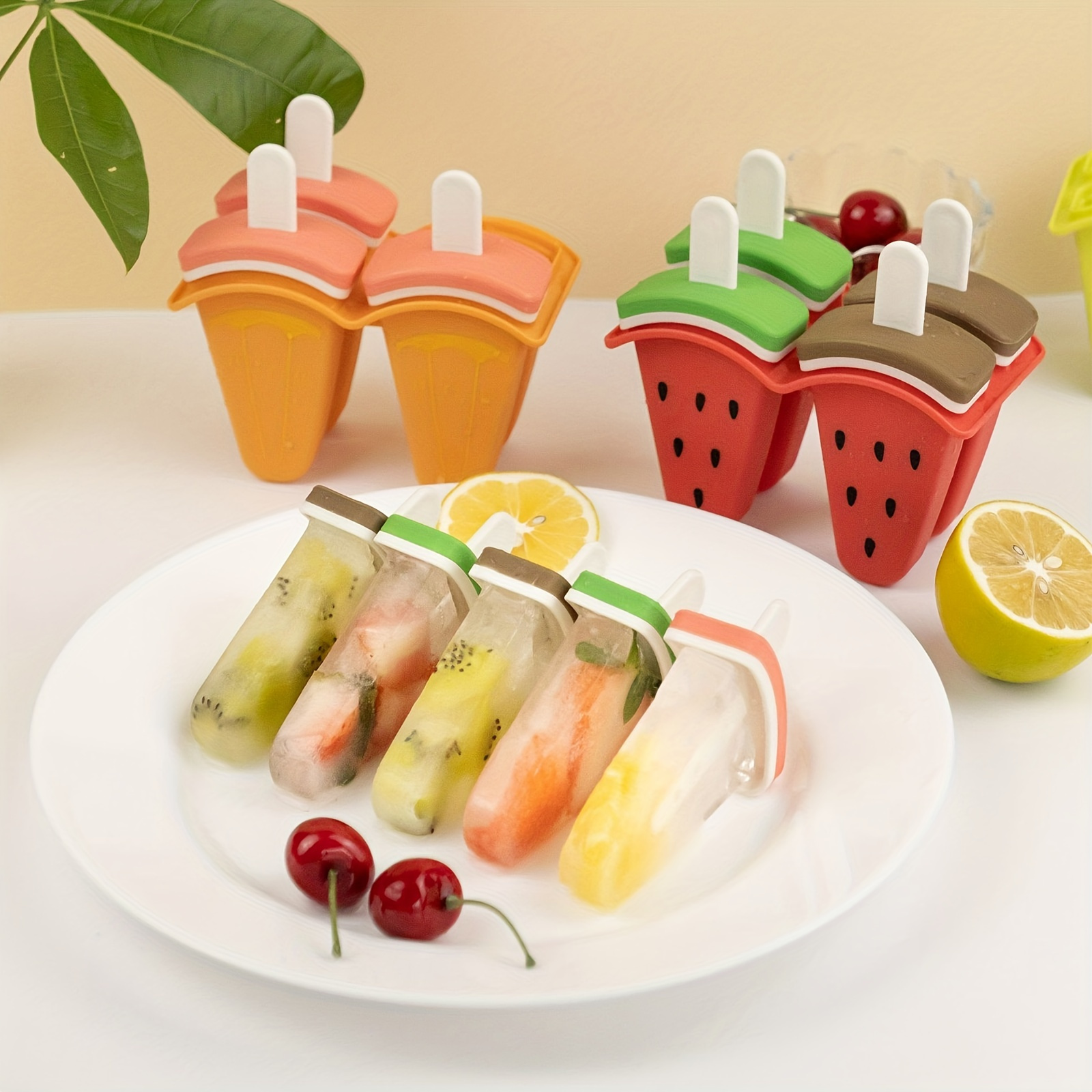10 Even Ten Holes Silicone Ice Cream Mold Popsicle Mold Popsicle Mold - Temu