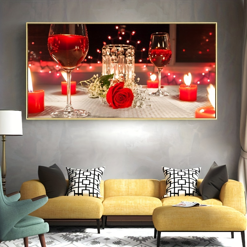  Tucocoo Wall Decorations for Living Room Red Lipped