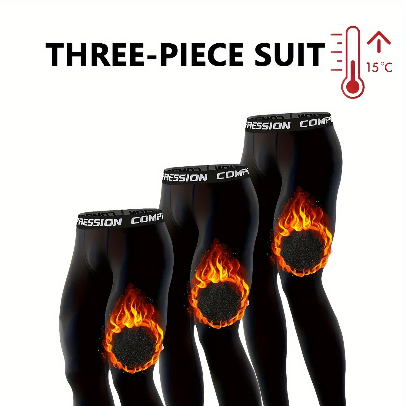 

3pcs Plus Size Leggings Set - , & -dry For , Running, & , Plus Size