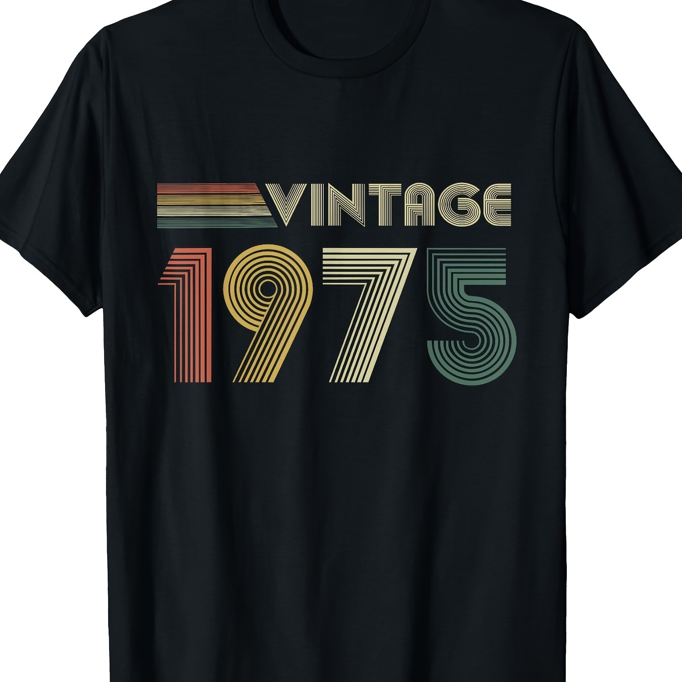 

50th Birthday Gifts Men Women Old Vintage 1975 T-shirtwomen Men Clothing Streetwear Graphic T Shirts Harajuku2 220g