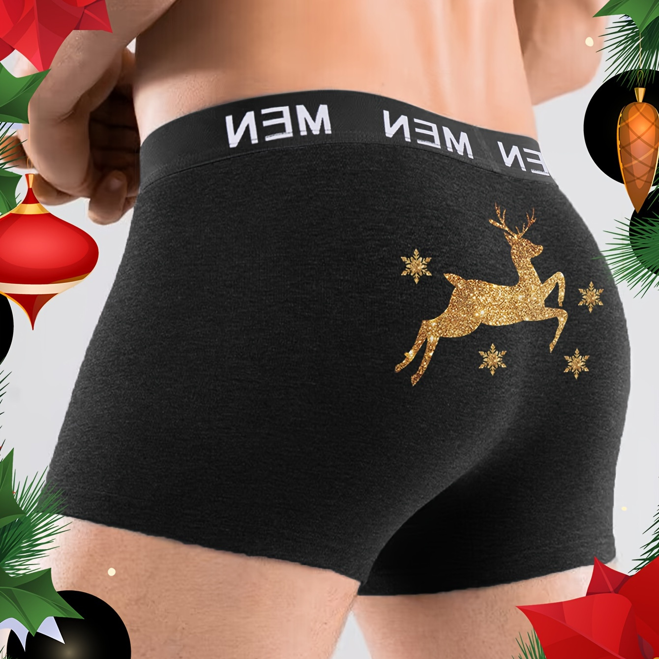 

Christmas Briefs - , Waistband