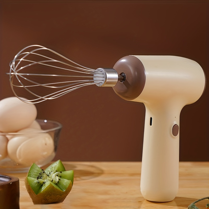 Egg Beater, Milk Frother, Electric Handheld Mixer For Home & Commercial  Use, Cake Stirrer, Cream Whisk, Eu Plug