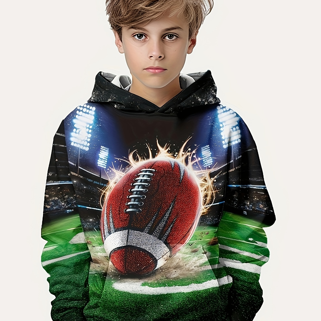 Kids 2025 football hoodies