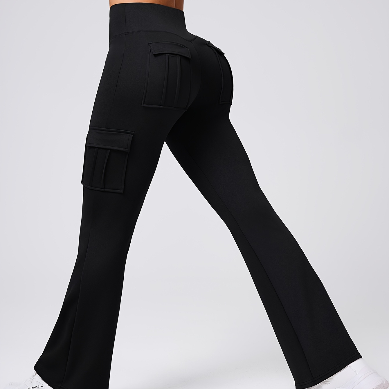 

Spliced Sports Trousers Lift Shaping Yoga Pants Multi- Pants Sports Women's Pants