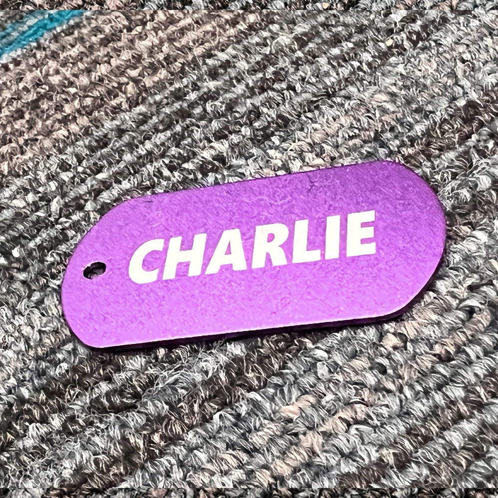Personalized Dog Tag For Pets Stainless Steel Engraved Dog Name Tag 