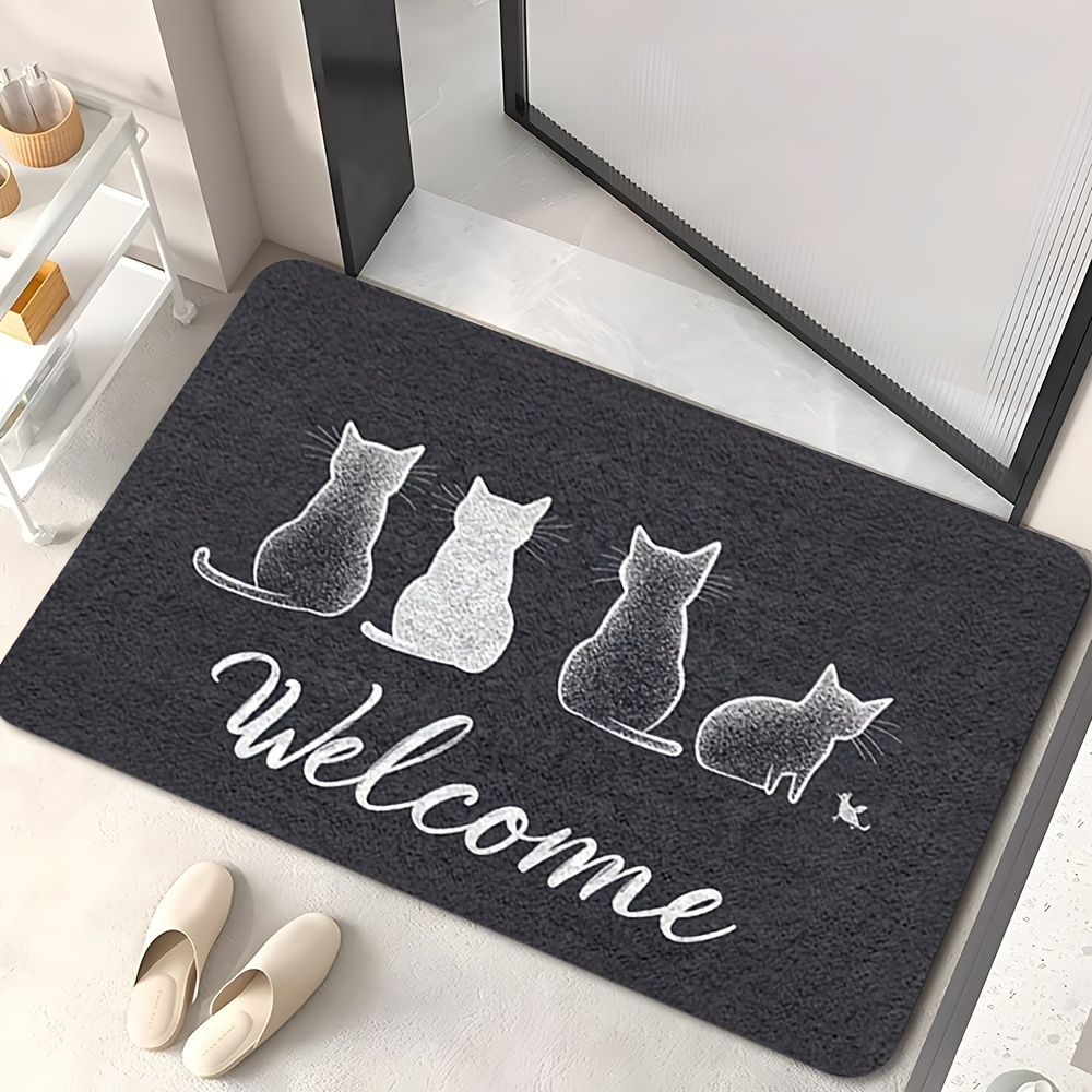 cat door mat sold on Temu United States