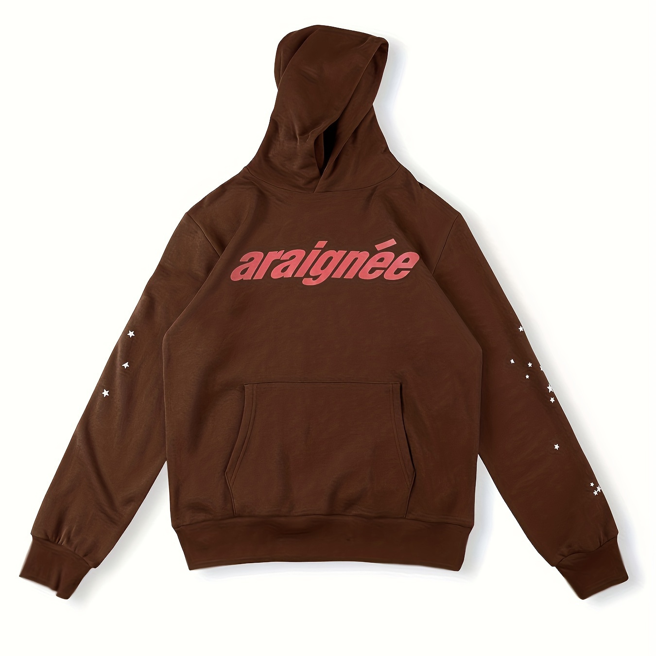 

Letter Print Loose Hoodie, Casual Long Sleeve Kangaroo Pocket Sweatshirt, Women's Clothing