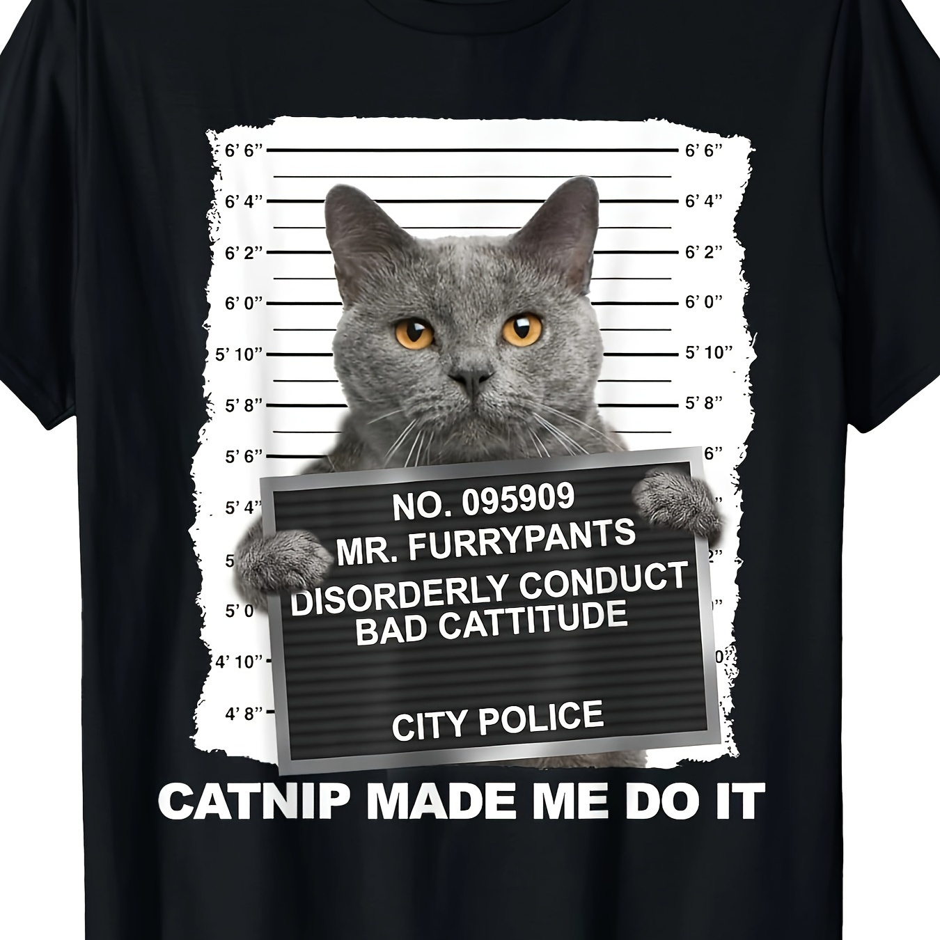 

Funny Cat Tee T-shirt