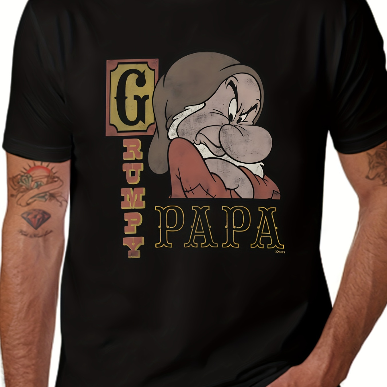 

(authorized) Snow White And Papa T-shirt