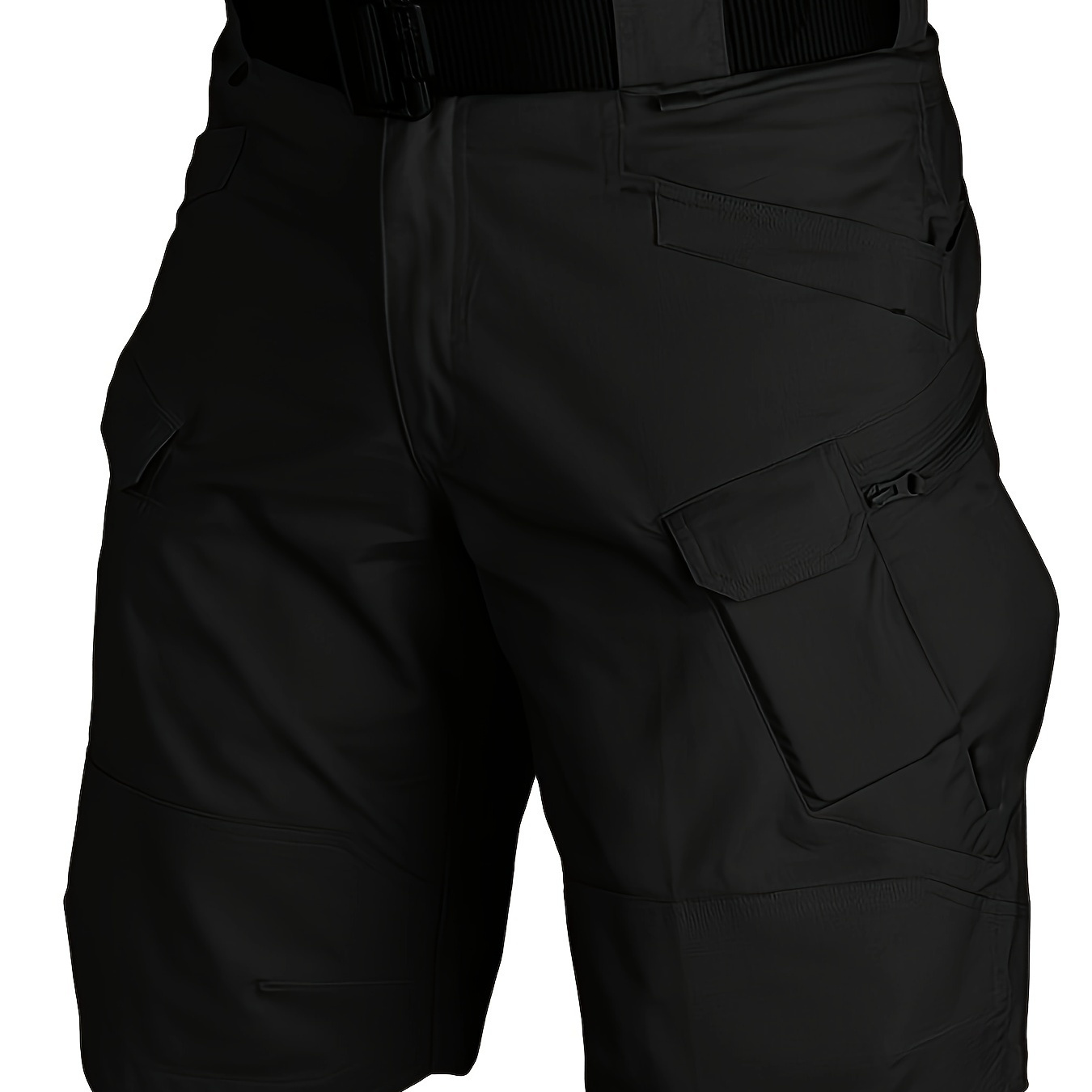 

Men's Tactical Shorts With Multi Pockets, Casual Durable Waterproof Cargo Shorts For Outdoor Hiking Trekking