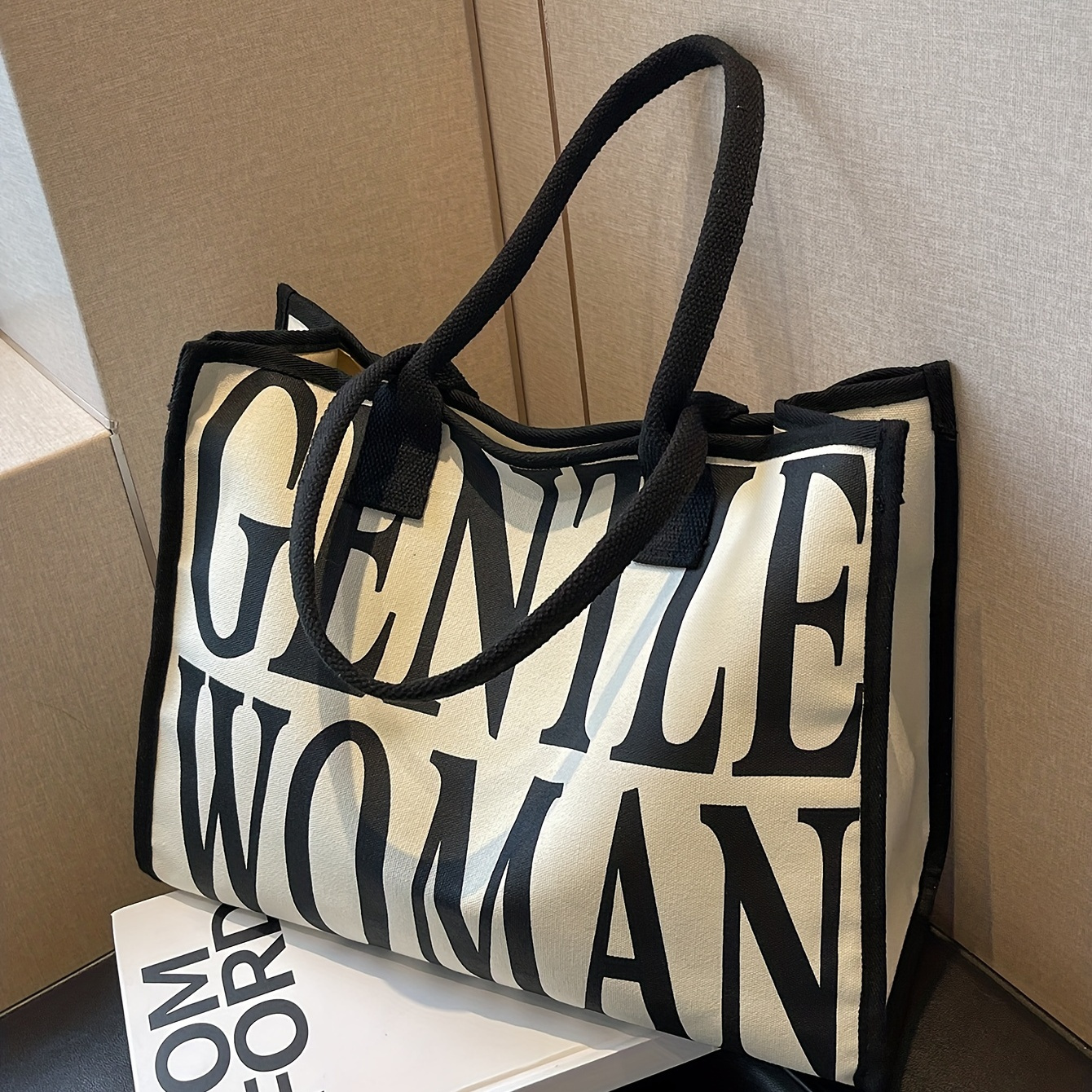 Geolte - Lettering Tote Bag