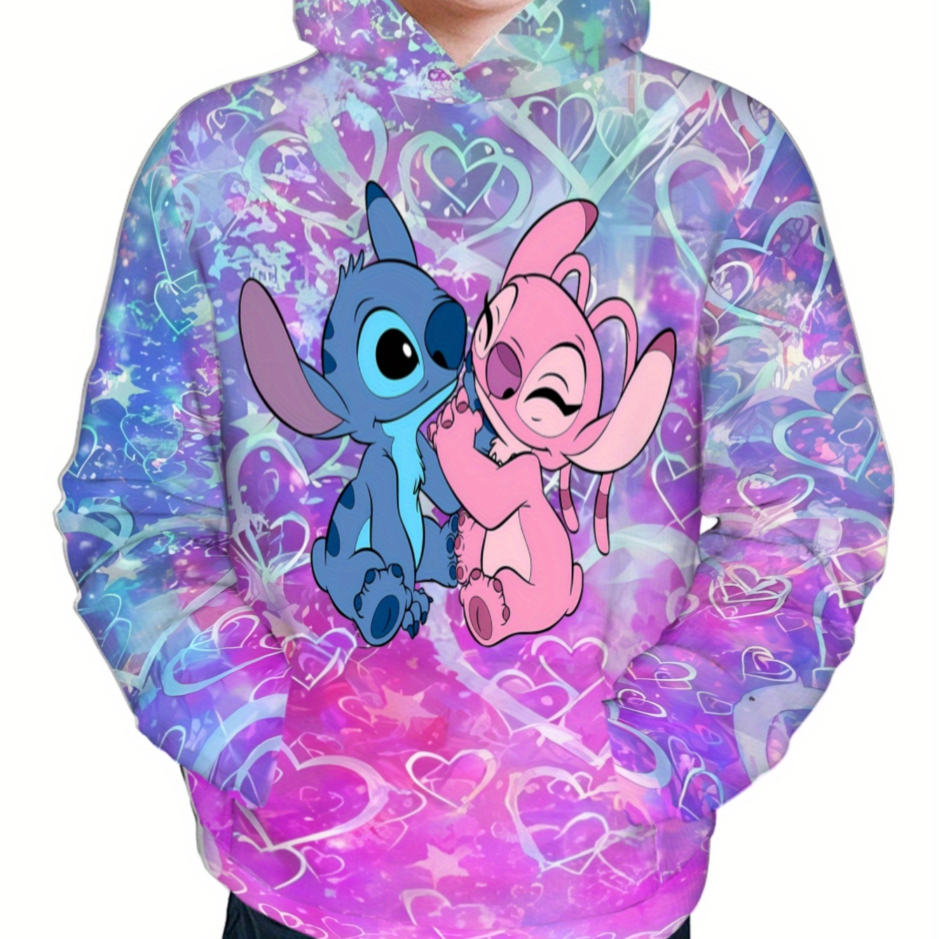 

Anime Character Hoodie 3d Printed Gift Sweatshirt Cartoon Teen Gift Sweater Stitch Pullover Role Play Party Supplies Teen