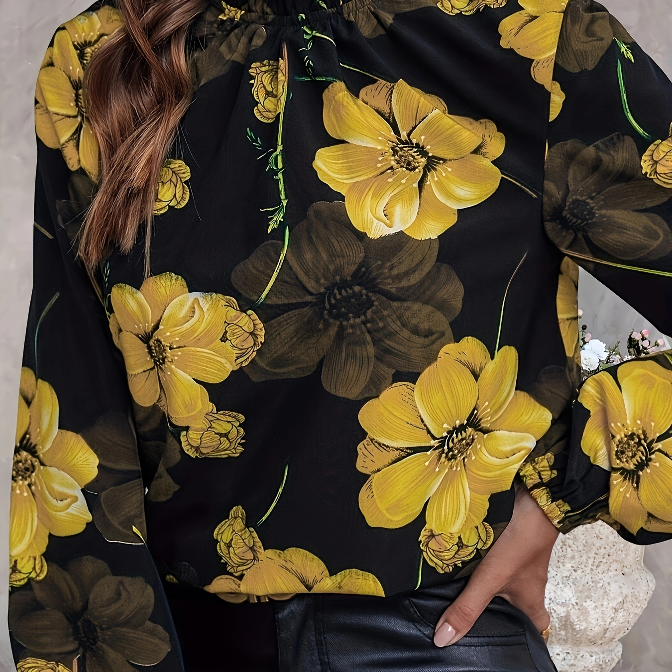 

Ruffle , Long For & Fall, Women's Clothing