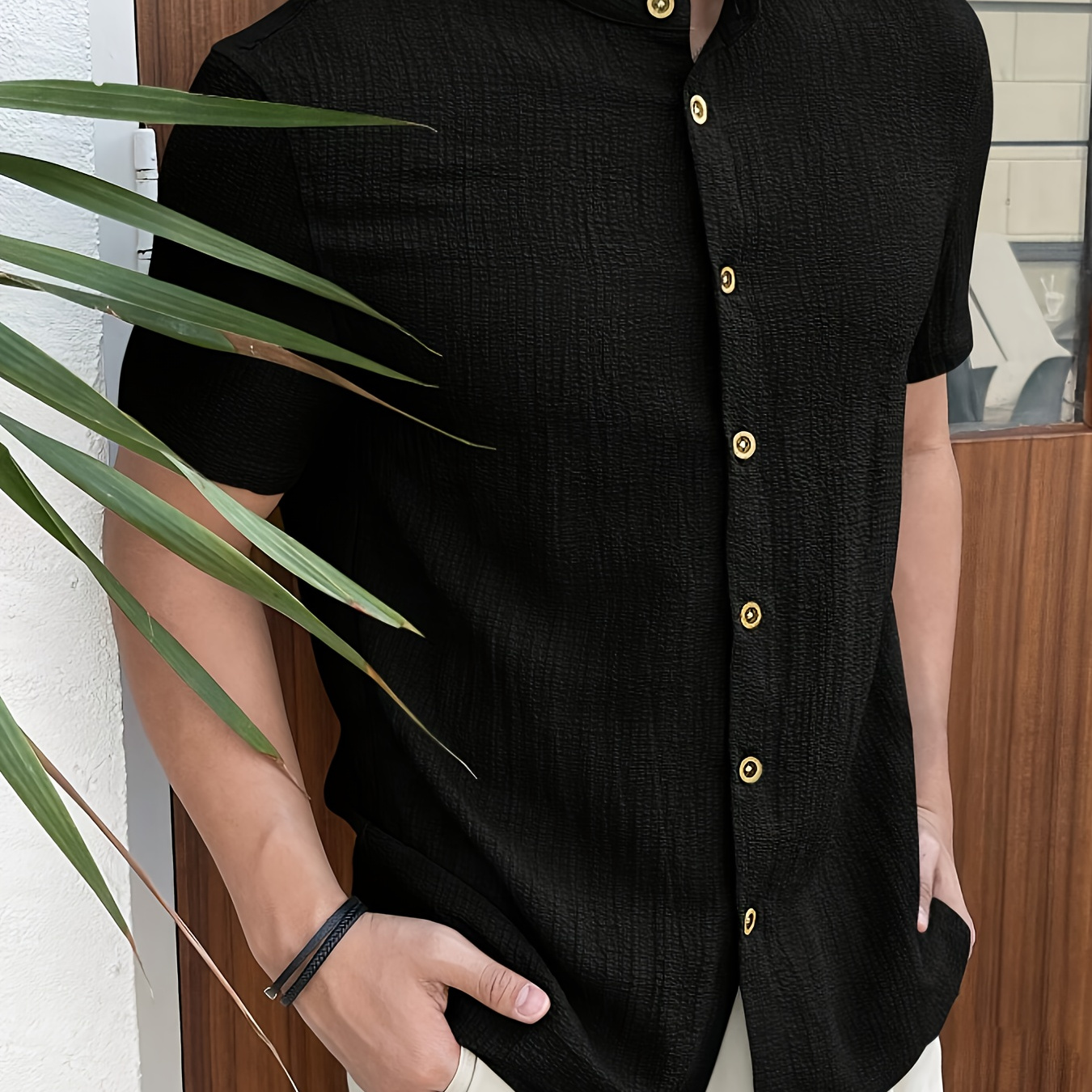 Men'S Lightweight Summer Casual Shirt