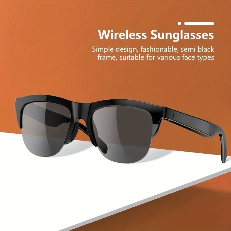 Fashion Sunglasses Headphones Wireless Music Sunglasses Sunscreen Uv  Protection Glasses Outdoor Driving Cycling Working Sunglasses - Jewelry &  Accessories - Temu