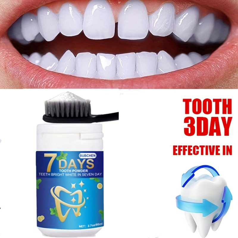 

1 Bottle 80ml Magic Toothpowder Dirty Mouth Toothpowder, Tooth Cleaning Powder, With Pure Pearl