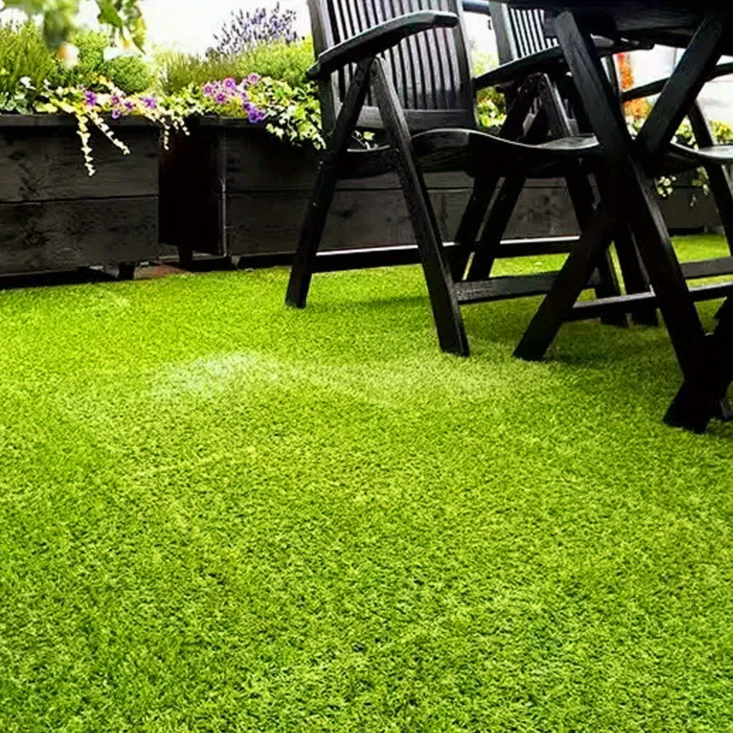 

Daltack 18/ 27 Pieces, 12''×12'', Maintenance-free Artificial Turf With A Thickness Of 1.57 Inches A Comfortable Foot Feeling And A And Comfortable Family Courtyard.