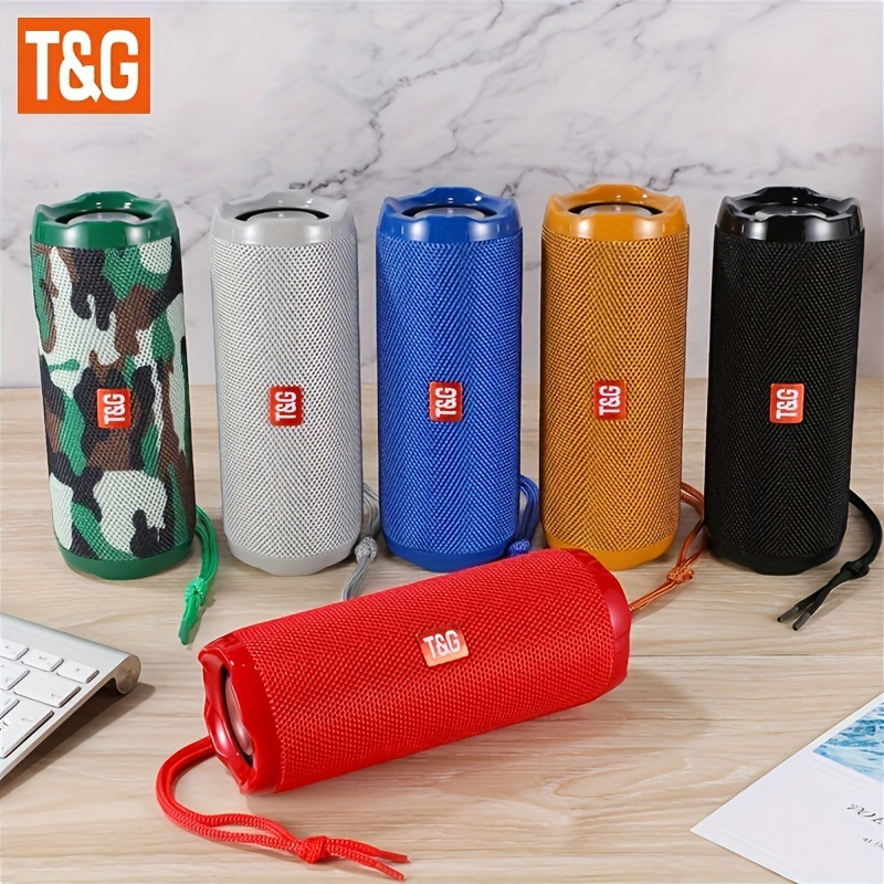 TG-191 Portable Wireless Bass Speaker: Enjoy Music Anywhere With FM, TF, USB & Aux Plug-ins!