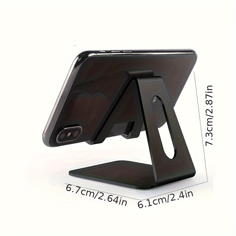 

Aluminum Alloy Desktop Simple Holder Metal Mobile Phone Bracket Tablet Bracket Lazy Mobile Phone Holder Bracket