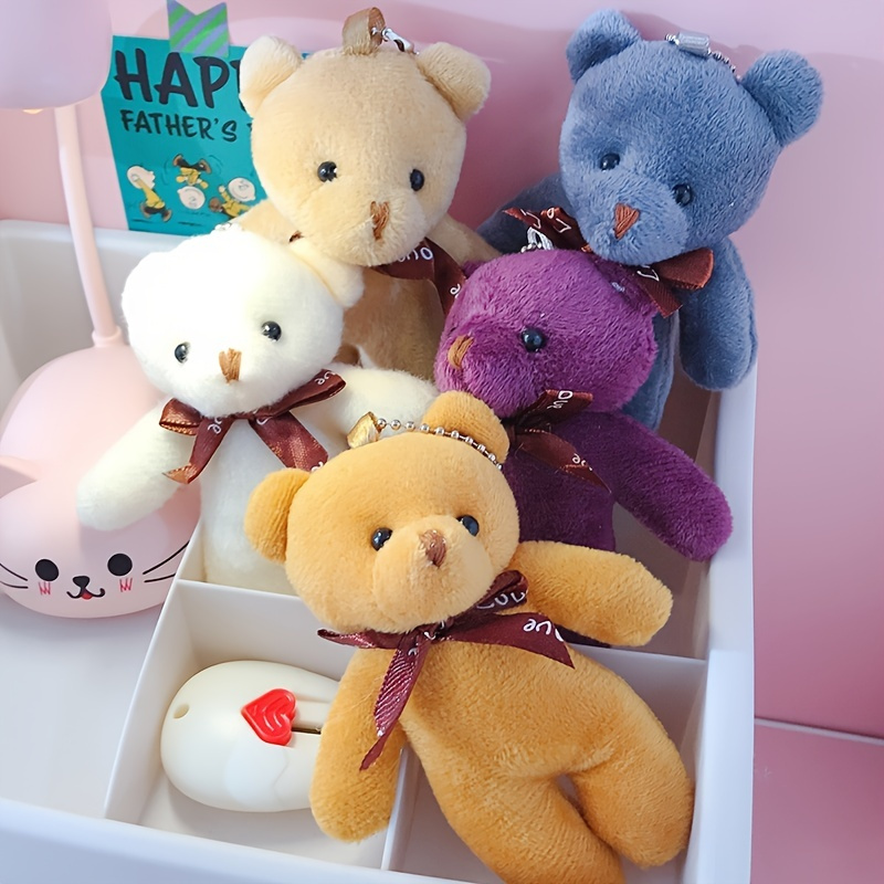  40 Pieces Mini Bear Plush Gift Tiny Bear Mini Joint