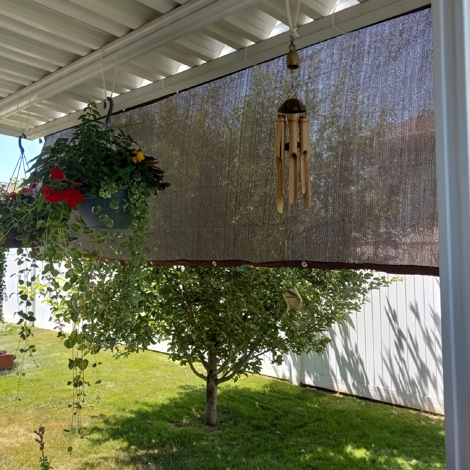 

1pc 80% Shade For Backyard Sun Shade Cloth Pergola Shade Cover For Garden Balcony Shade Canopy Deck Shade For Outdoor Patio Pergola Yard Backyard