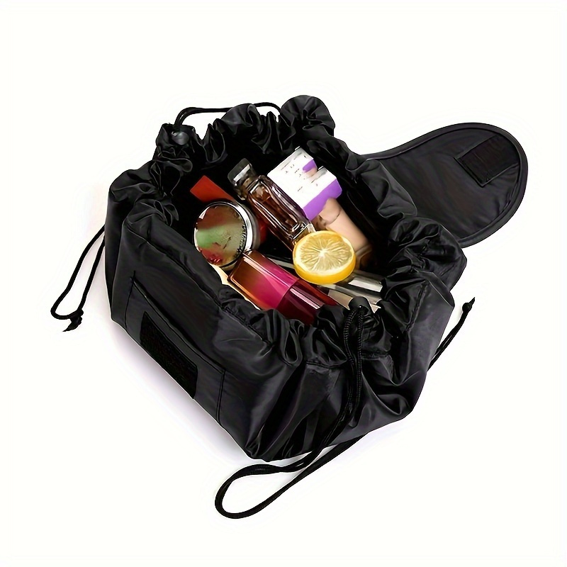 Simple Portable Drawstring Bag, Solid Color Barrel Bag, Versatile Travel  Storage Bag - Temu