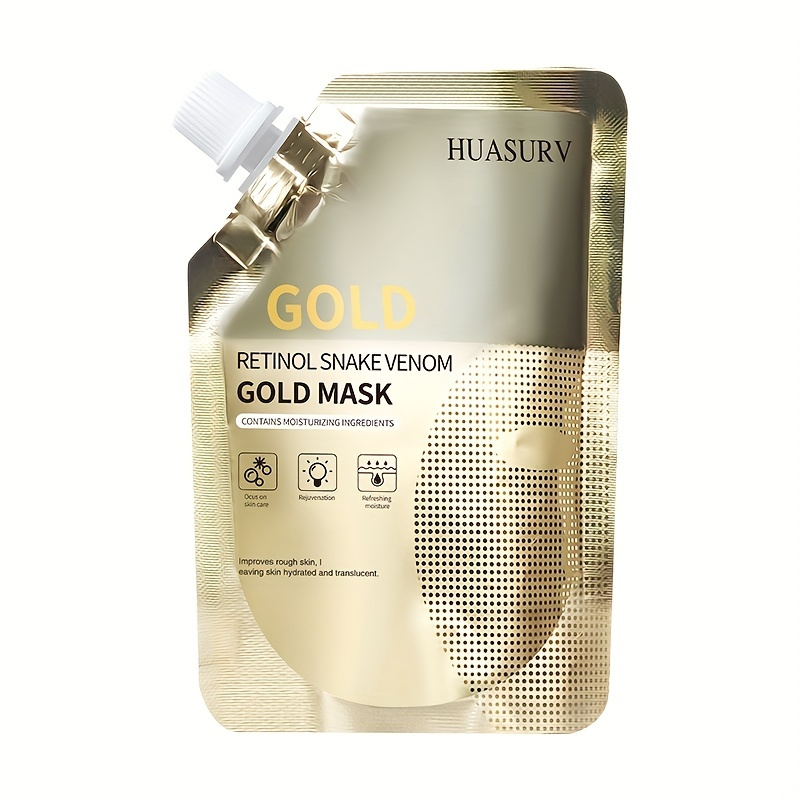 

1/2/3pcs 100g Golden Peel Mask Smooth Skin Moisturizing Lotion Cleans Pores !
