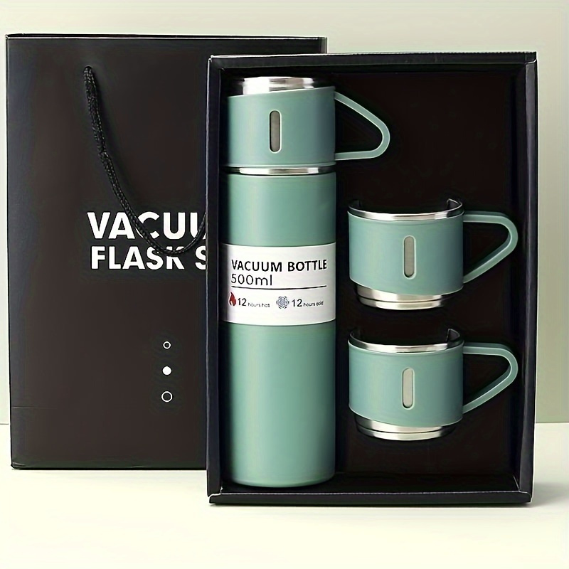 Tasse à café en acier inoxydable, bouilloire thermique chaude et froide,  isolée, standard de l'eau, porte-filtre à café portable, 380ml, 500ml