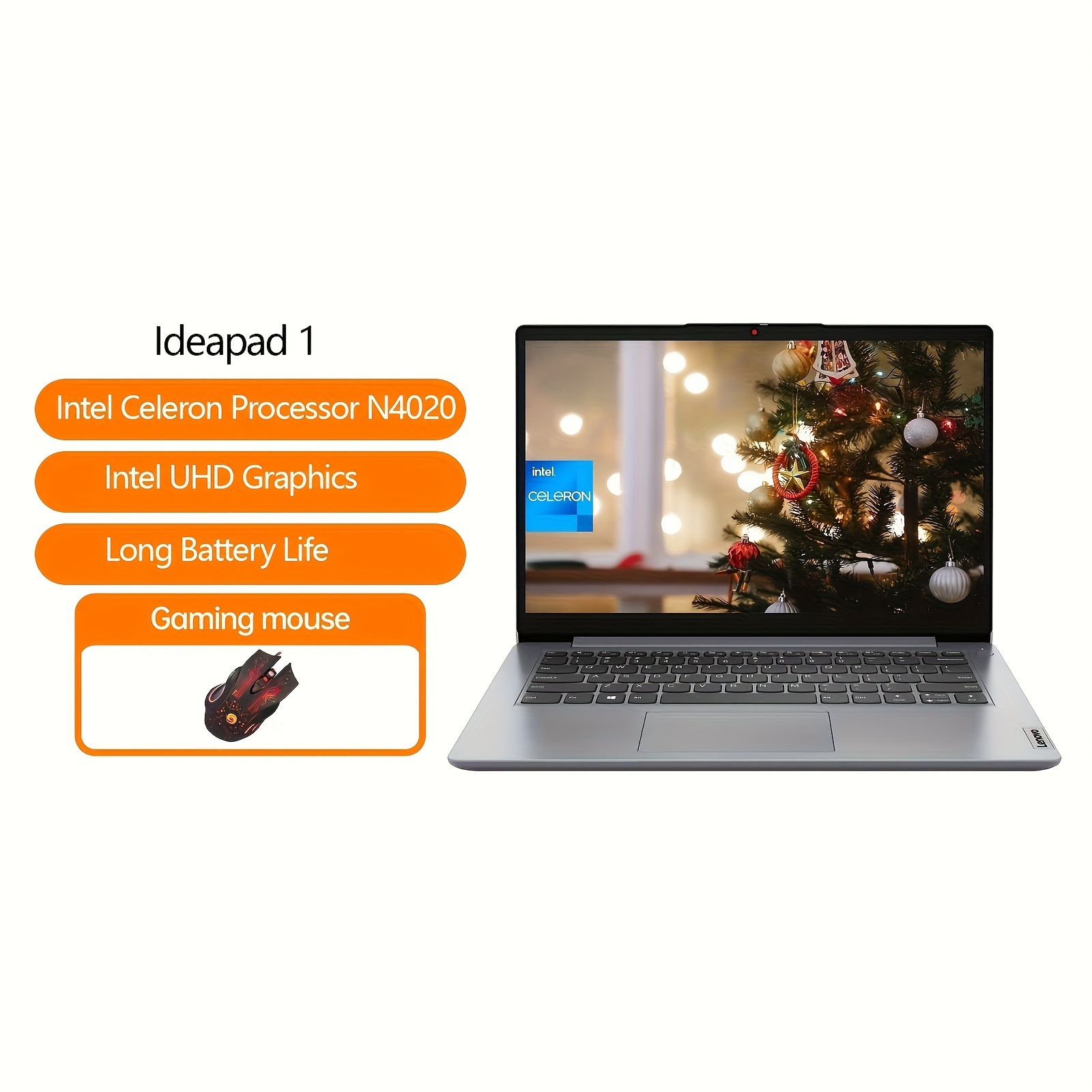 

Lenovo Ideapad Laptop For Student & Business - 14'' Hd Intel Celeron Processor N4020, 4gb Ram, 64gb Storage, Up To 10h Long Battery, Webcam, Wi-fi 6, Windows 11 S, Grey